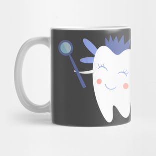 Tooth Fairy on Purple Mug